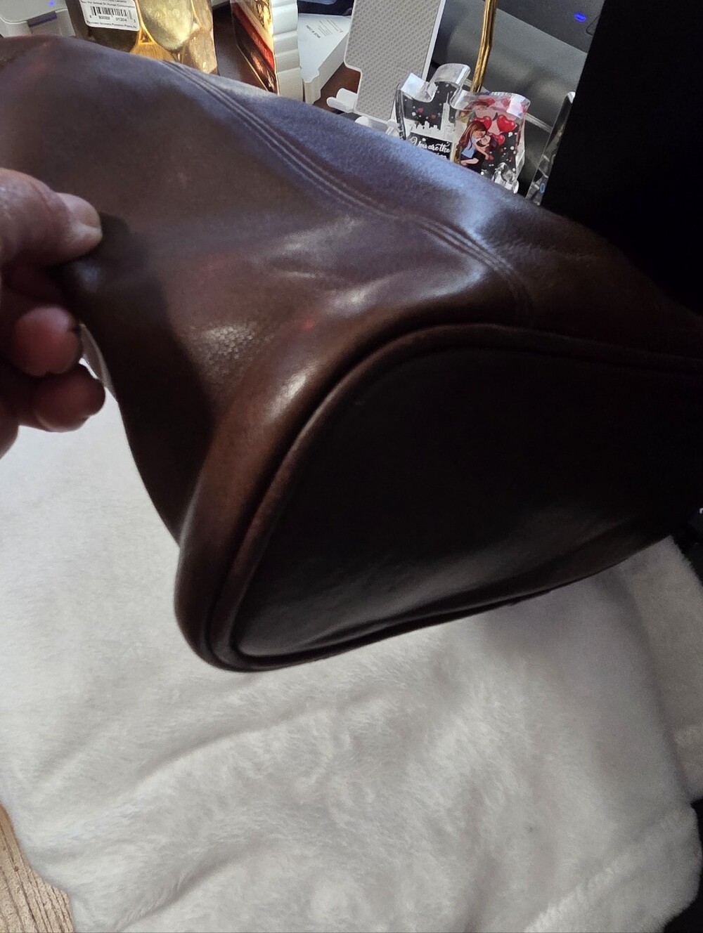 Coach Erickson Caramel Tan Bag -4169 - Picture 12 of 13
